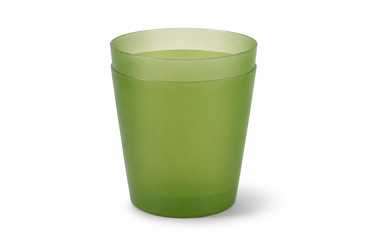 LEAFerPot Clear – leicht transparenter Pflanztopf